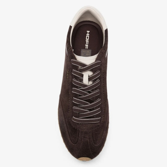 Hoff Bridge Brown Suede Trainers