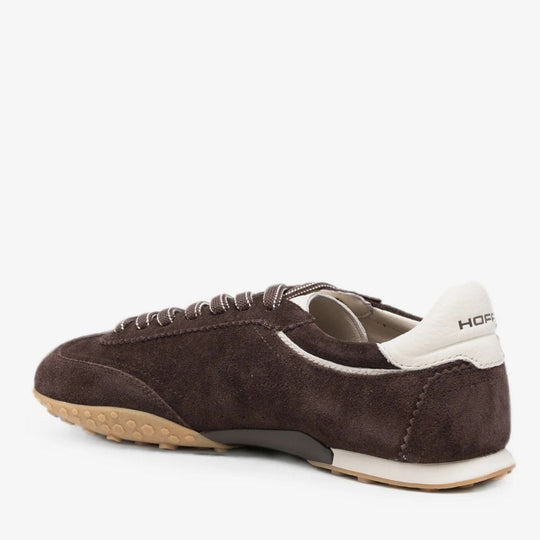 Hoff Bridge Brown Suede Trainers