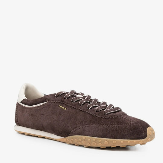 Hoff Bridge Brown Suede Trainers
