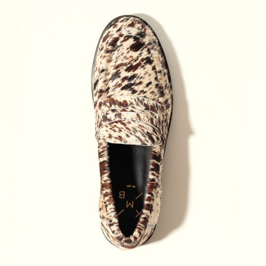 KMB EMELIA Cowpint Cowhide Loafers