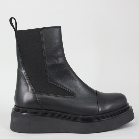 KMB GEORGIA Black Ankle Boots