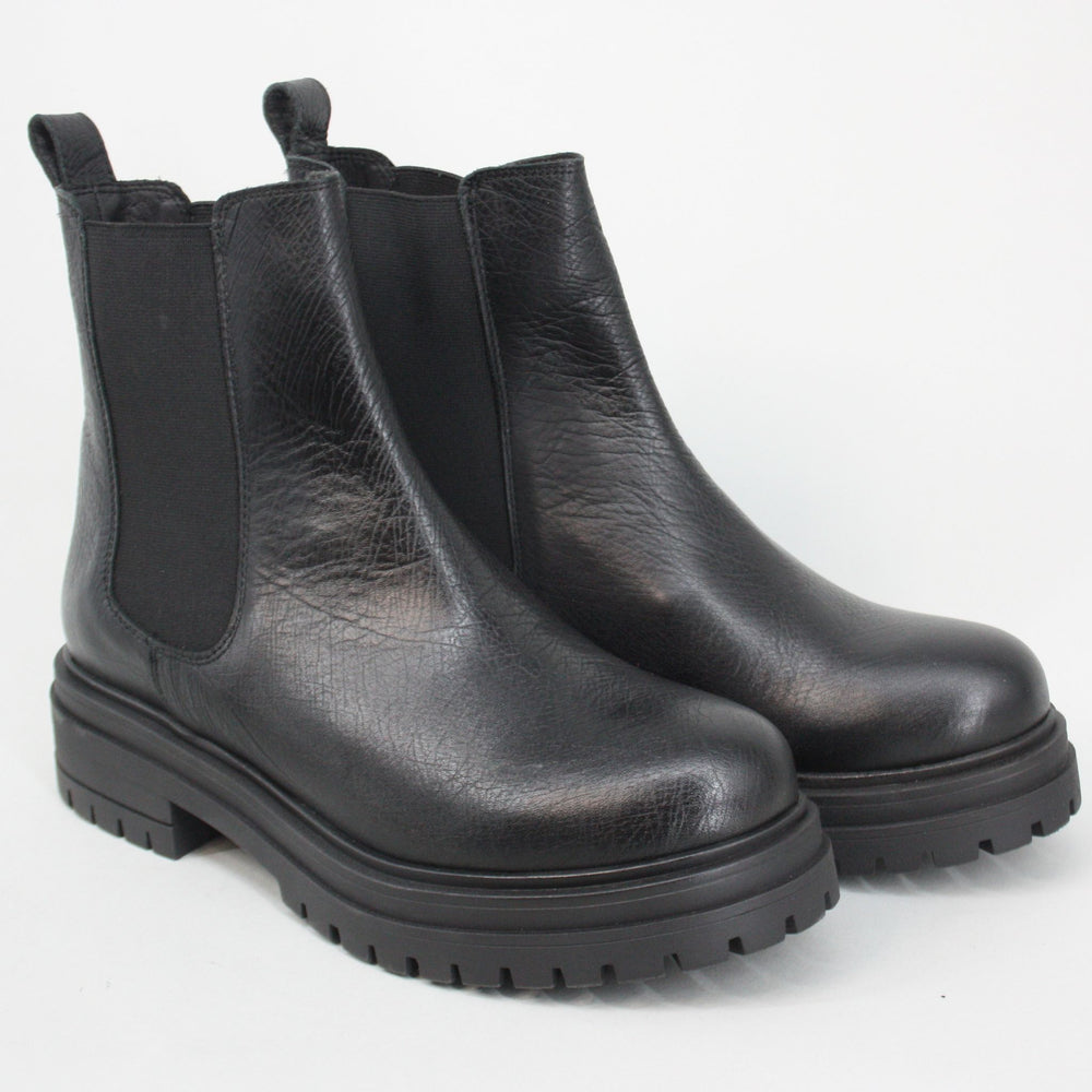 KMB NELLIE Black Ankle Boots