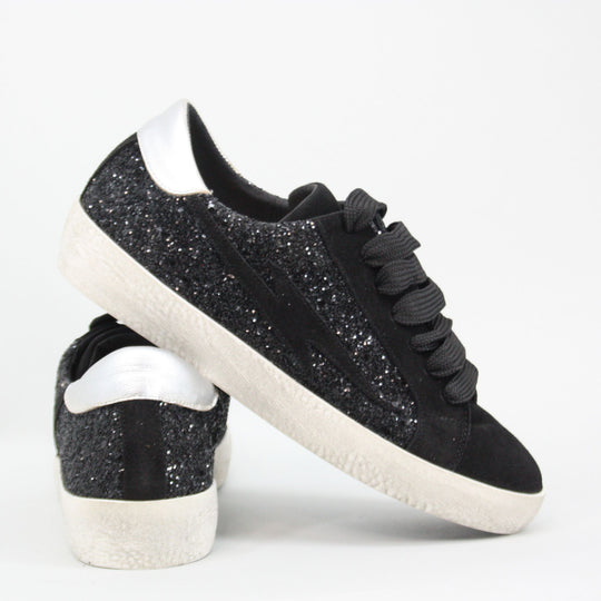 KMB STELLA Black Trainers