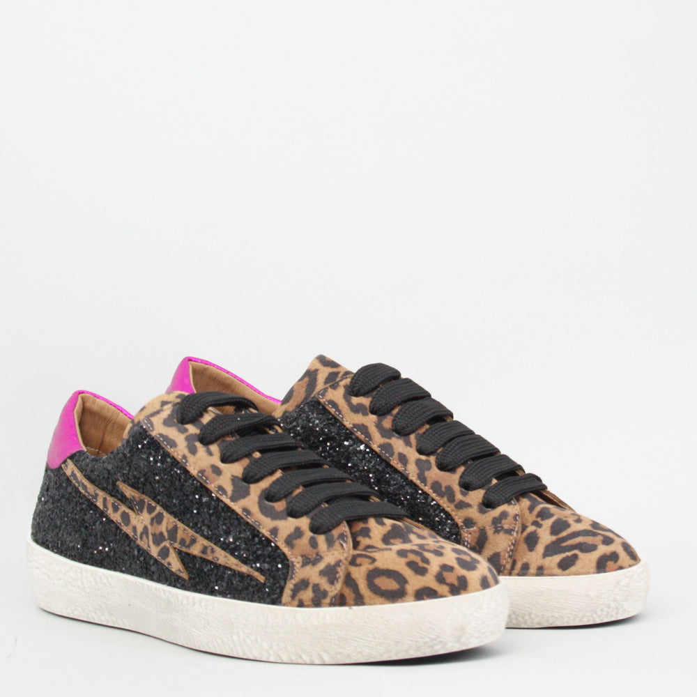 KMB STELLA Leopard Trainers