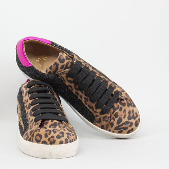 KMB STELLA Leopard Trainers