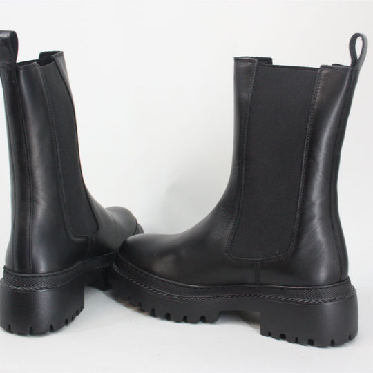 KMB SYLVIE Black Ankle Boots