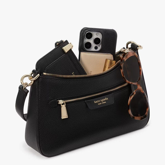 Kate Spade HUDSON Black Convertible Crossbody