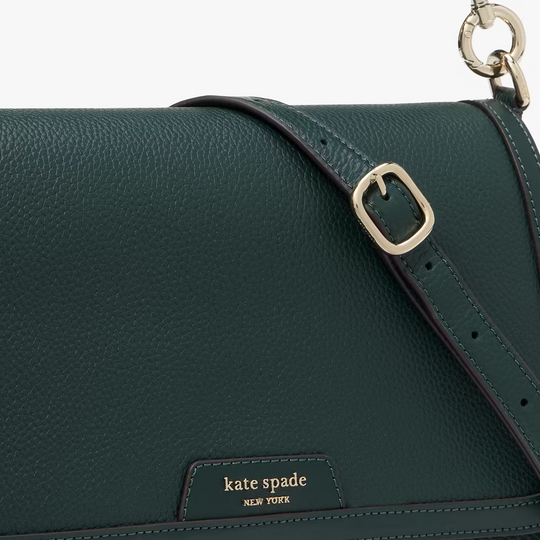 Kate Spade HUDSON Flap Northern Pine Shoulder Bag