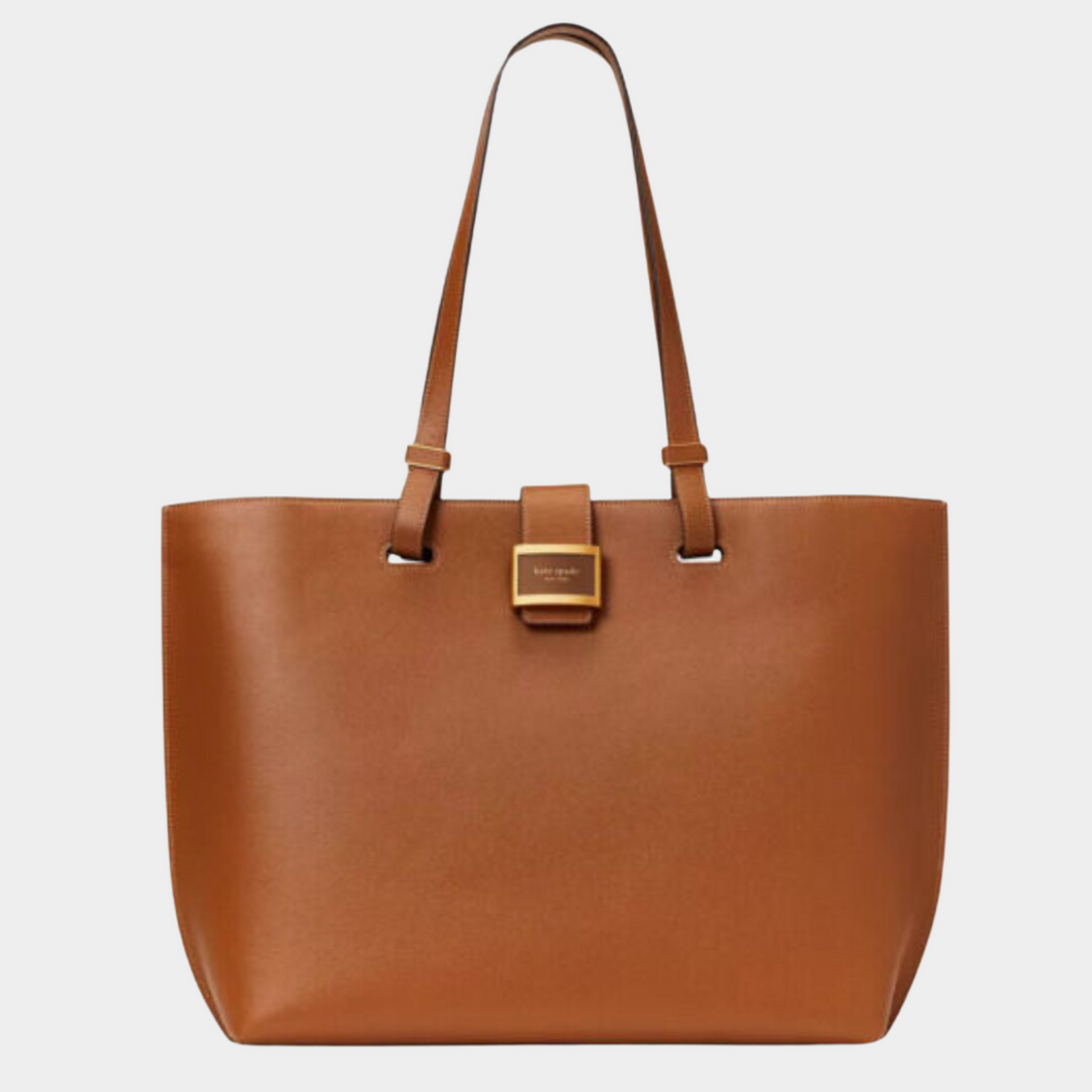 Kate Spade KATY Large Allspice Leather Tote