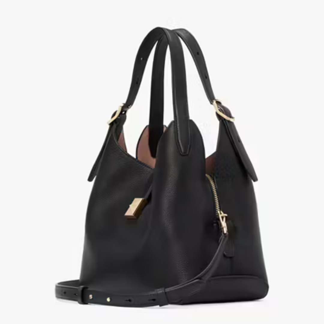 Kate Spade Timeless DECO Black Crossbody Tote