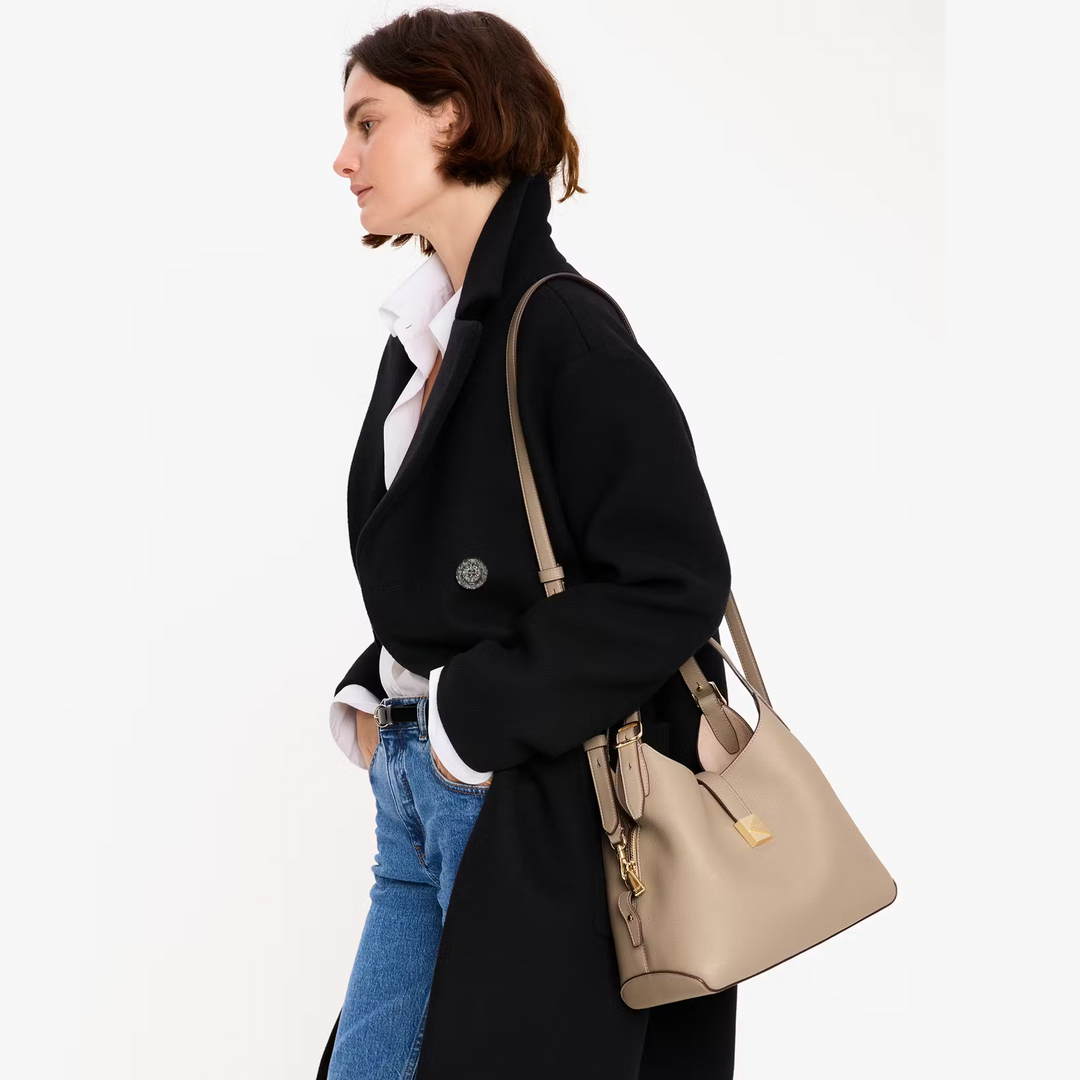 Kate Spade Timeless DECO Taupe Crossbody Tote – Gerry McGuire's