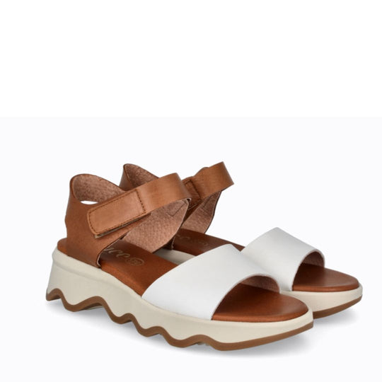 Lince BILBAO Velcro Tan Sandals