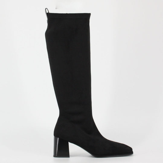 Lodi A-Halbor Black Suede Knee High Boots