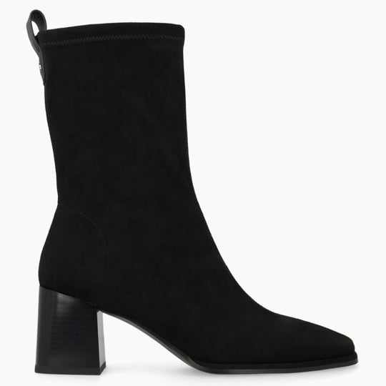 Lodi A-HEKA Black Suede Ankle Boots