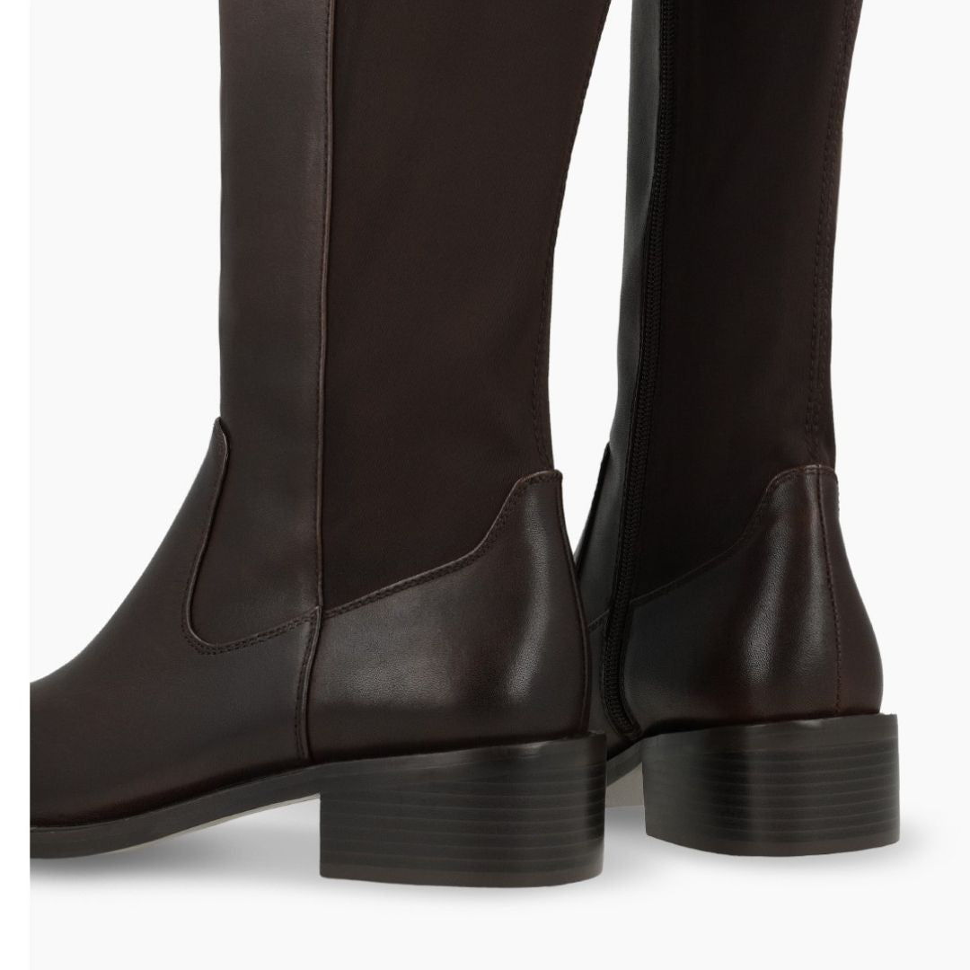 Lodi A-OSCAR Brown Knee-high Boots