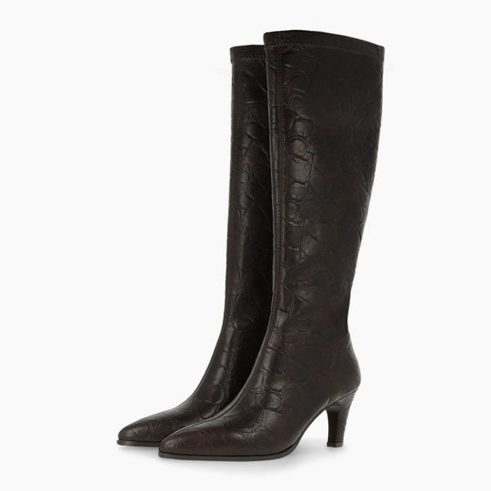Lodi A-OSIRIS Brown Knee-high Boots
