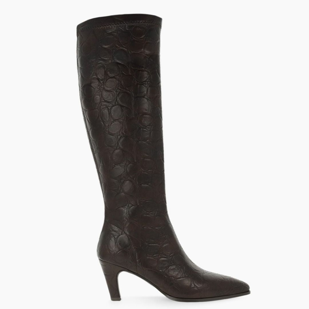 Lodi A-OSIRIS Brown Knee-high Boots