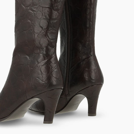 Lodi A-OSIRIS Brown Knee-high Boots