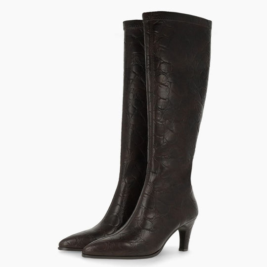 Lodi A-OSIRIS Burgundy Knee-high Boots