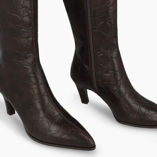 Lodi A-OSIRIS Burgundy Knee-high Boots