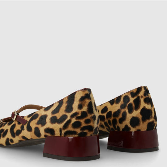 Lodi BAMERIA-IN Leopard and Patent Pump