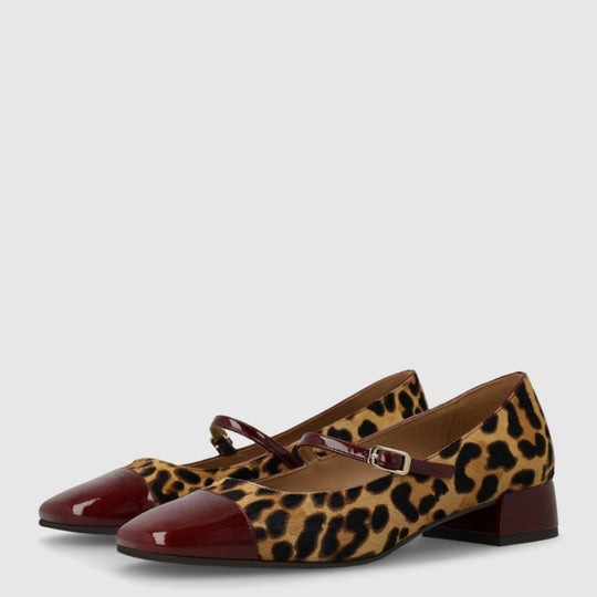 Lodi BAMERIA-IN Leopard and Patent Pump