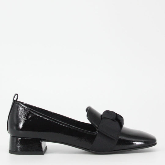 Lodi BELGA Black Leather Loafers
