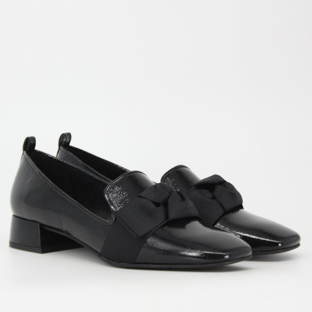 Lodi BELGA Black Leather Loafers