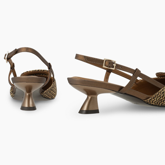 Lodi CASIOPEA Brown Slingbacks
