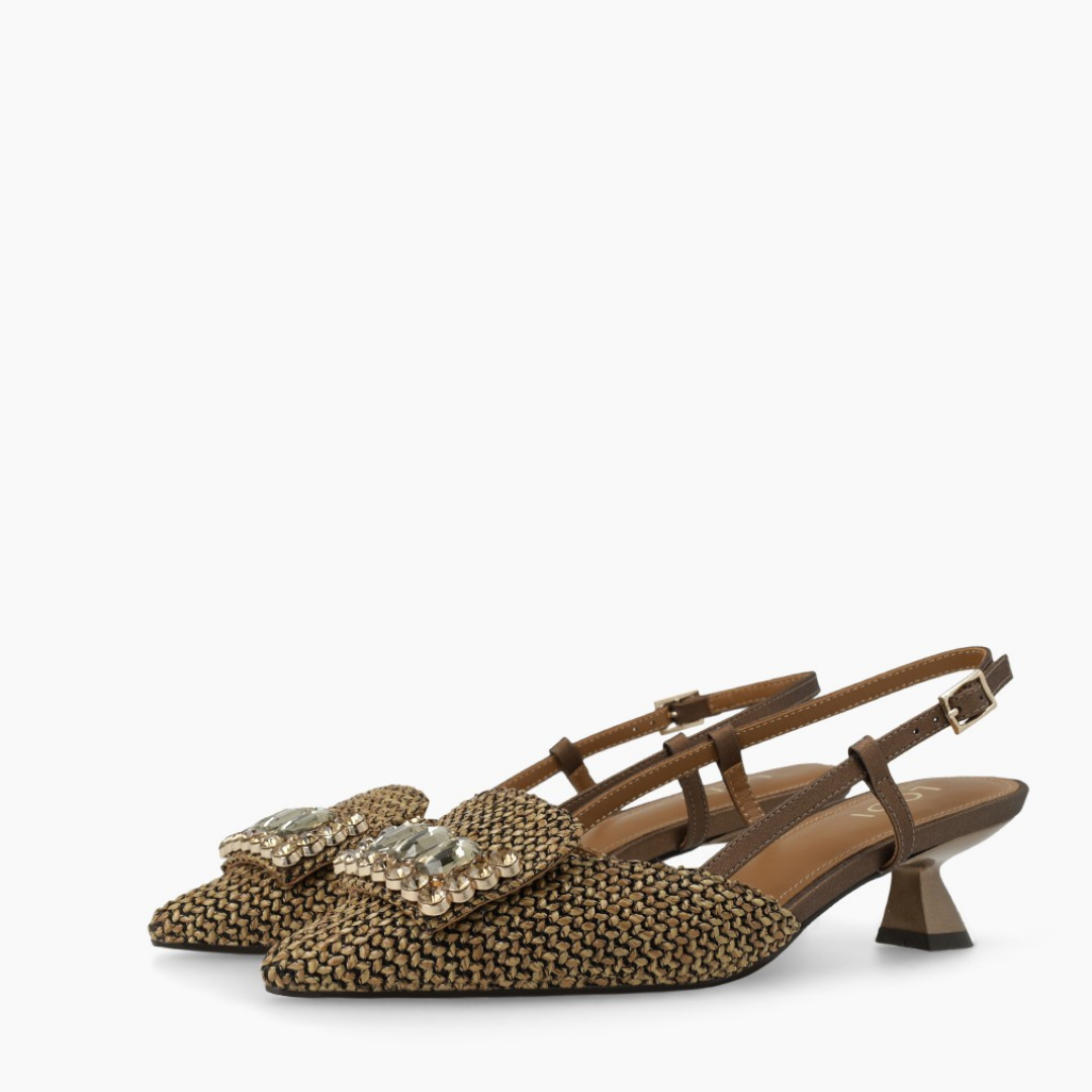 Lodi CASIOPEA Brown Slingbacks
