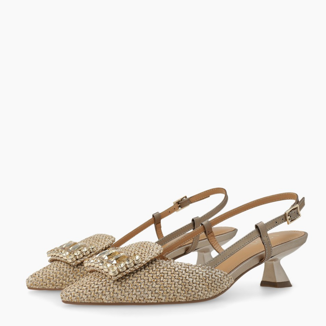 Lodi CASIOPEA Natural Slingbacks