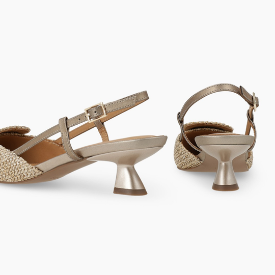 Lodi CASIOPEA Natural Slingbacks