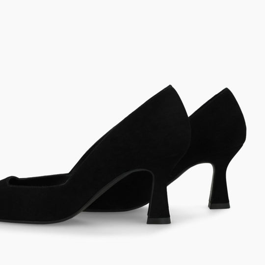 Lodi GENIUS Black Suede Pump