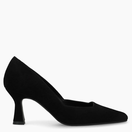 Lodi GENIUS Black Suede Pump