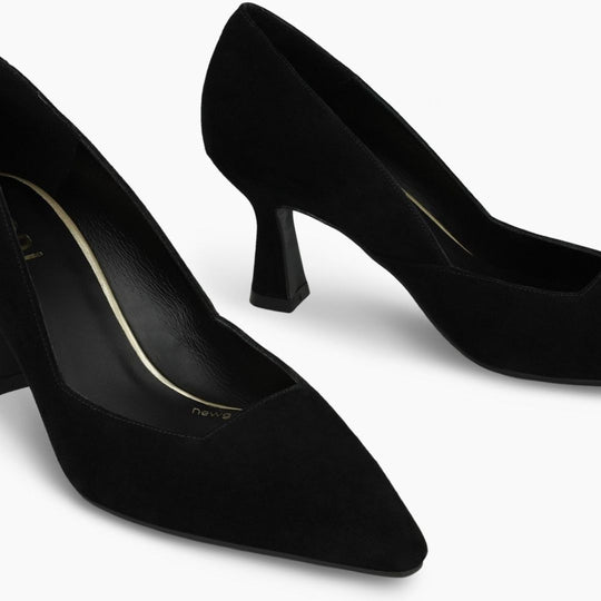 Lodi GENIUS Black Suede Pump