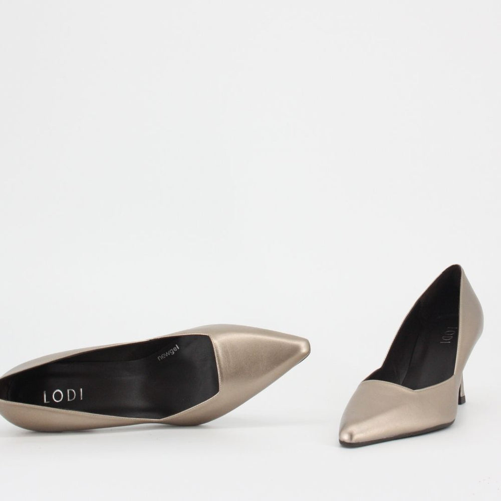 Lodi GENIUS Platinum Leather Pump