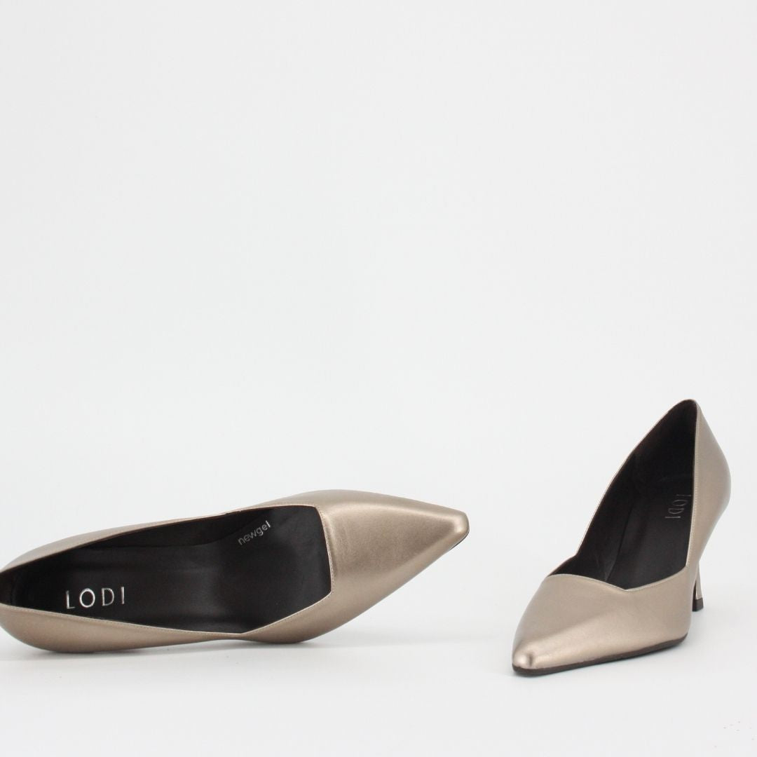 Lodi GENIUS Platinum Leather Pump
