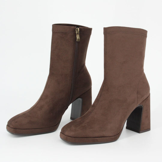 Lodi LAIRA Brown Suede Ankle Boots