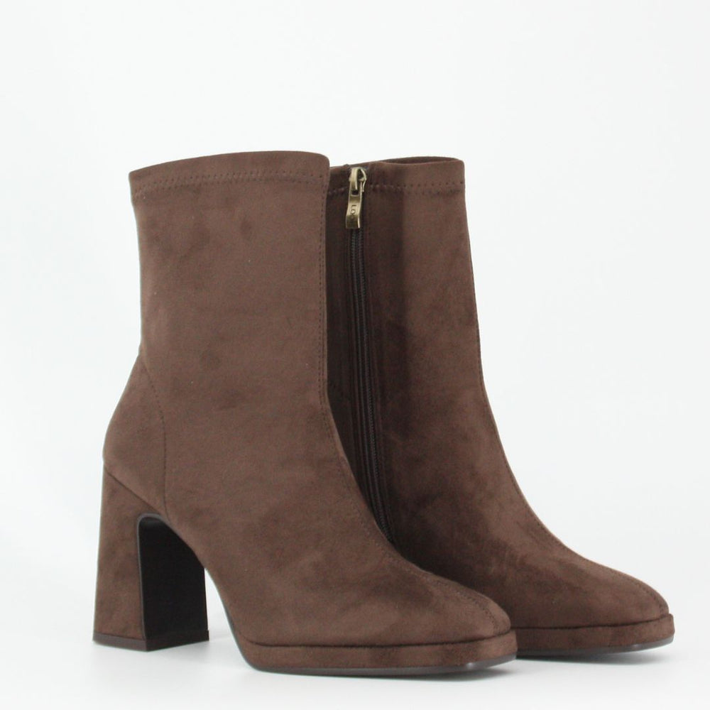 Lodi LAIRA Brown Suede Ankle Boots