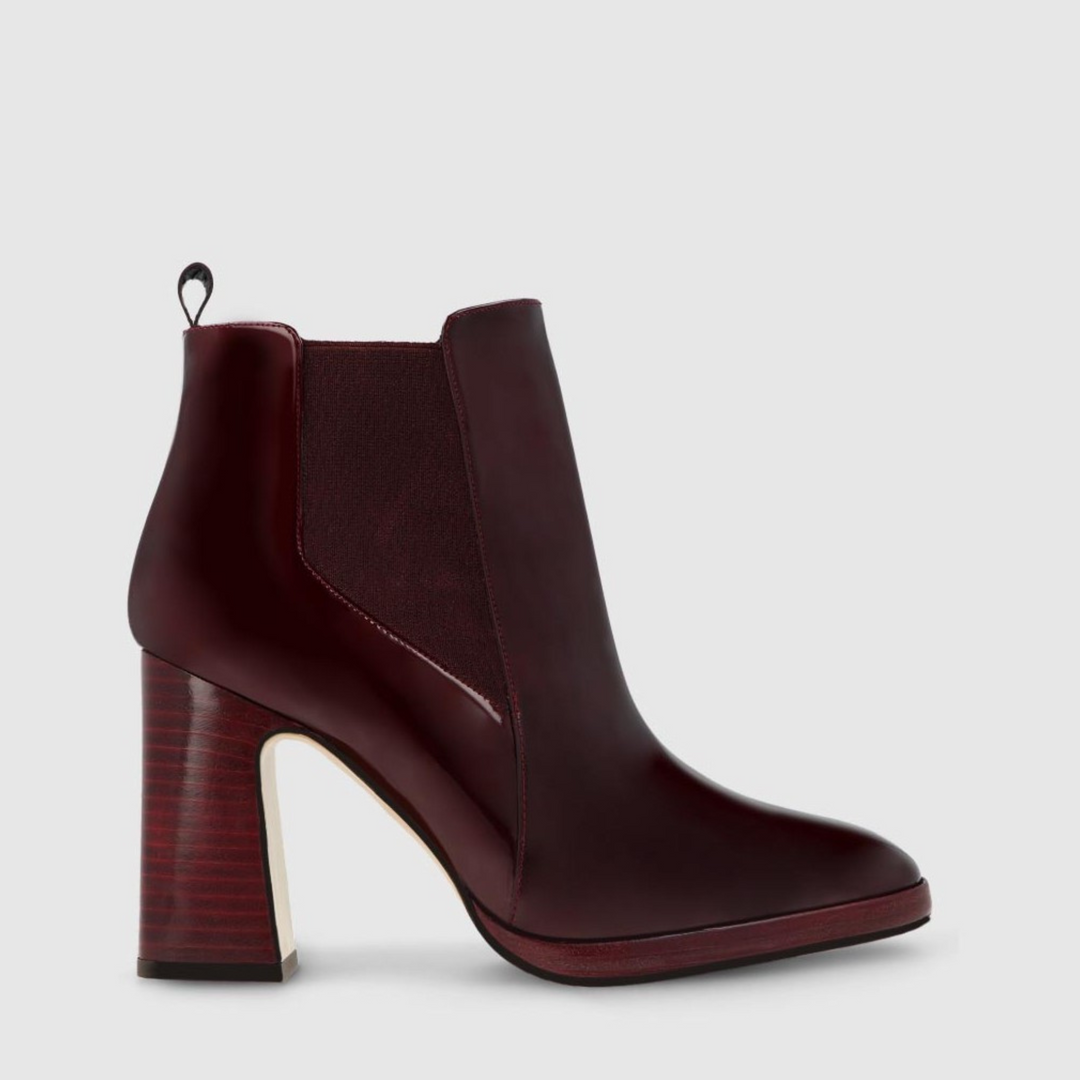 Lodi LIN3403 Patent Ankle Boots