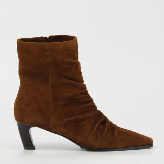 Lodi MENTA Brown Suede Ankle Boots