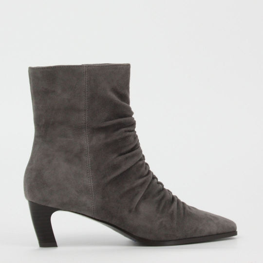Lodi MENTA Grey Suede Ankle Boots