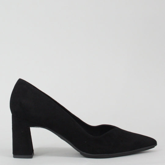 Lodi MILI-S Black Suede Pumps