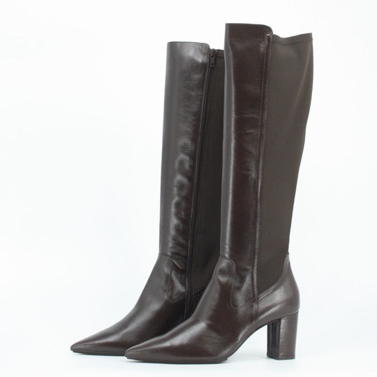 Lodi NEFER Brown Leather Knee-high Boots