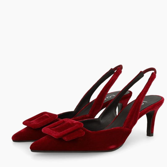 Lodi NESTOR Red Court Shoe
