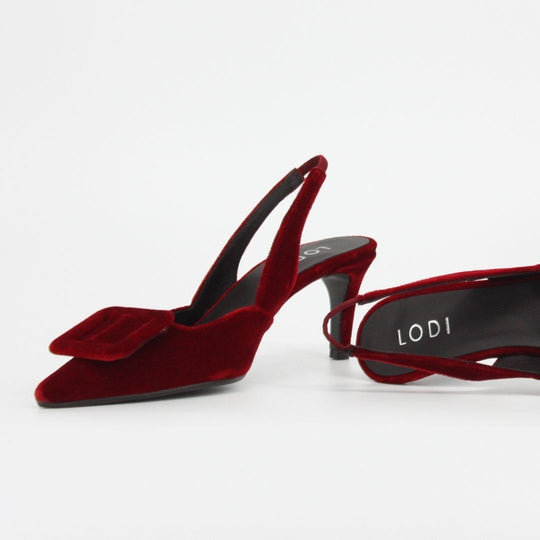 Lodi NESTOR Red Court Shoe