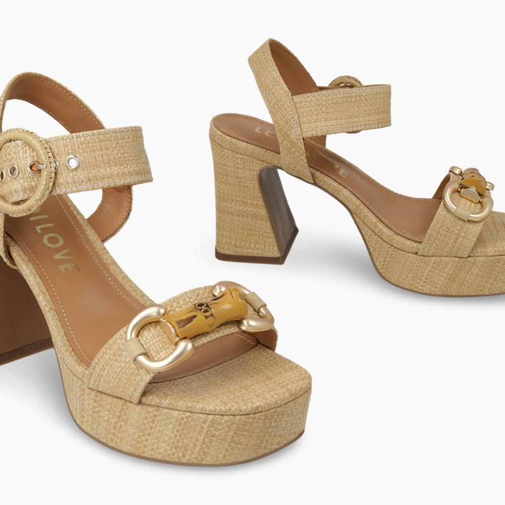 Lodi PE5497 Beige Sandals