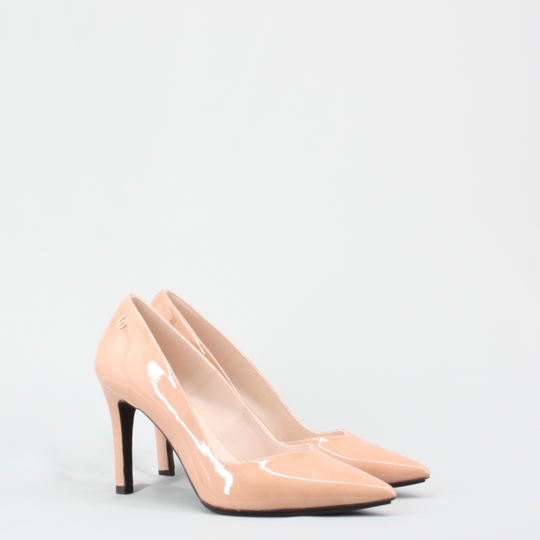 Lodi RABOT Patent Nude Court Shoes