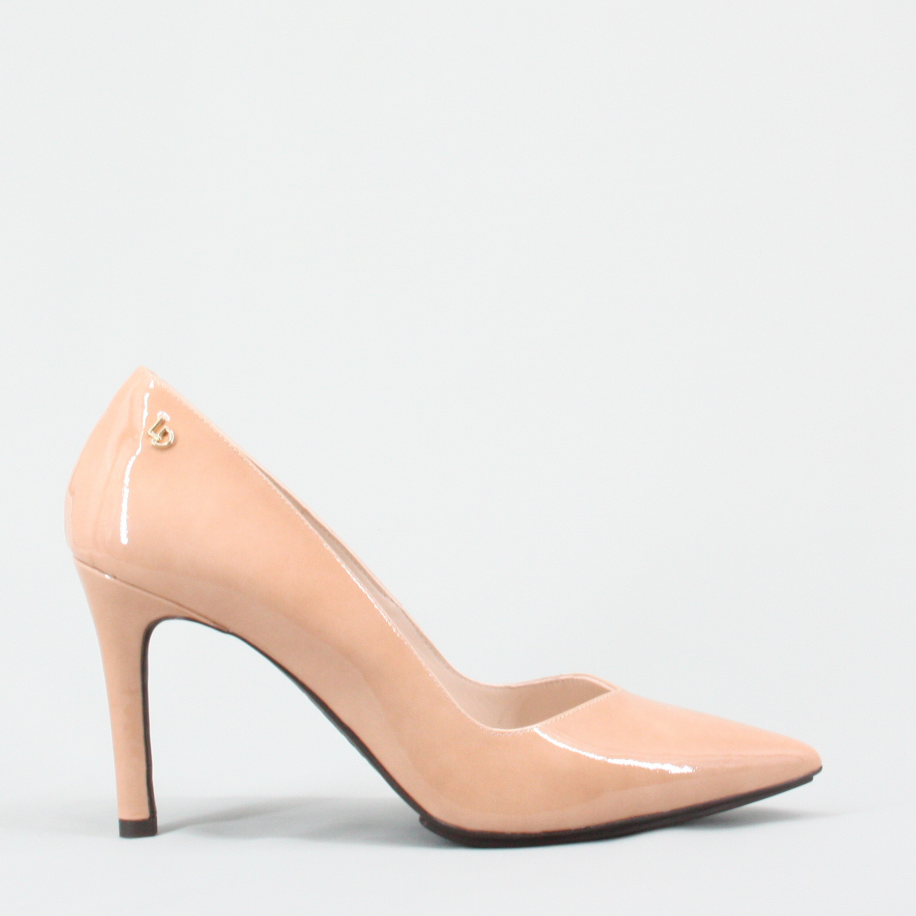 Lodi RABOT Patent Nude Court Shoes