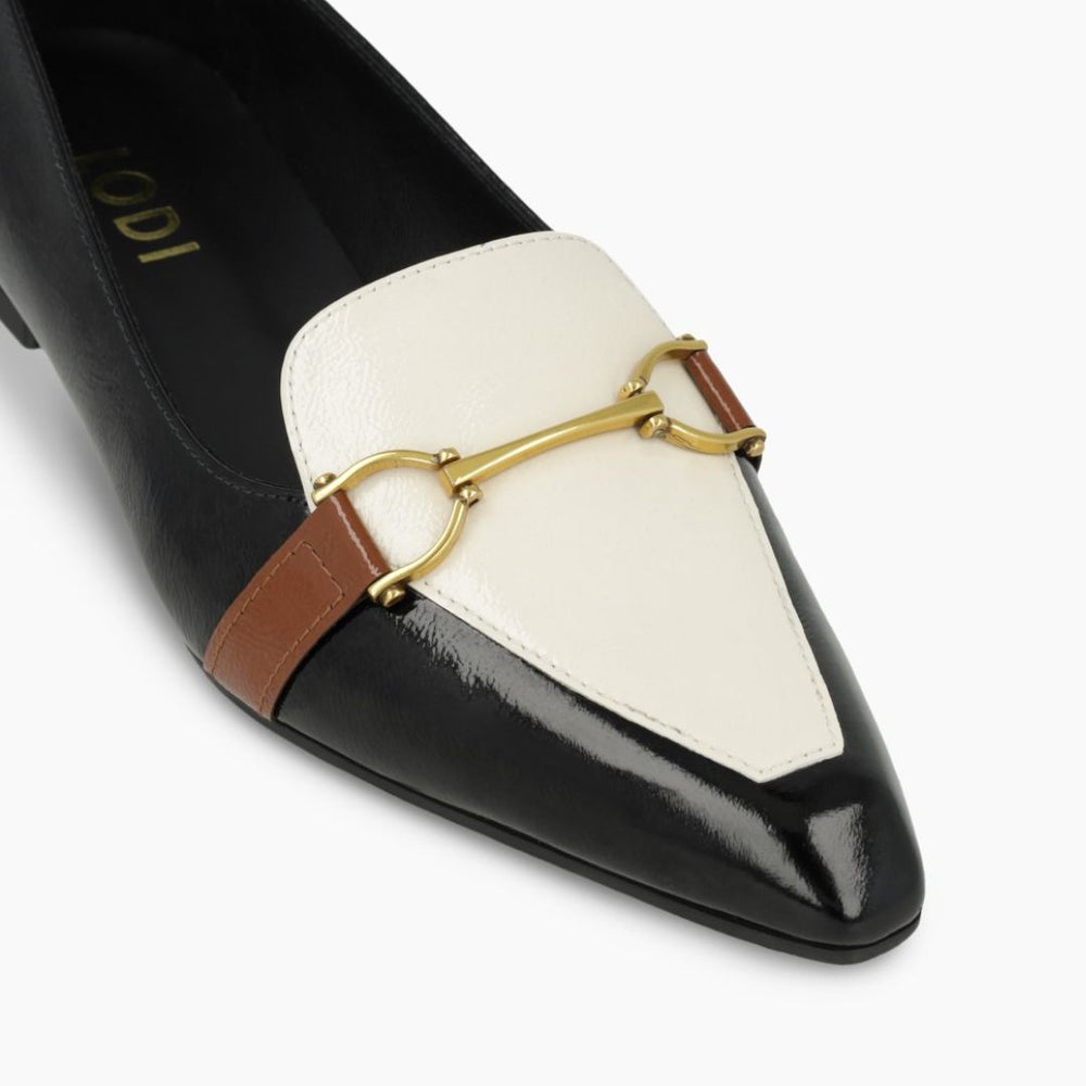 Lodi RALINA BED5530 Black Patent Leather Pumps